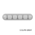 Silicone USB Cable Organizer Desk Tidy with Clips Charging Cable Winder Mouse Earphone Accessory Holder Neatness Organization