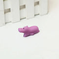 Data cable protective cover cartoon cable winder soft glue biting device charging cable animal glue