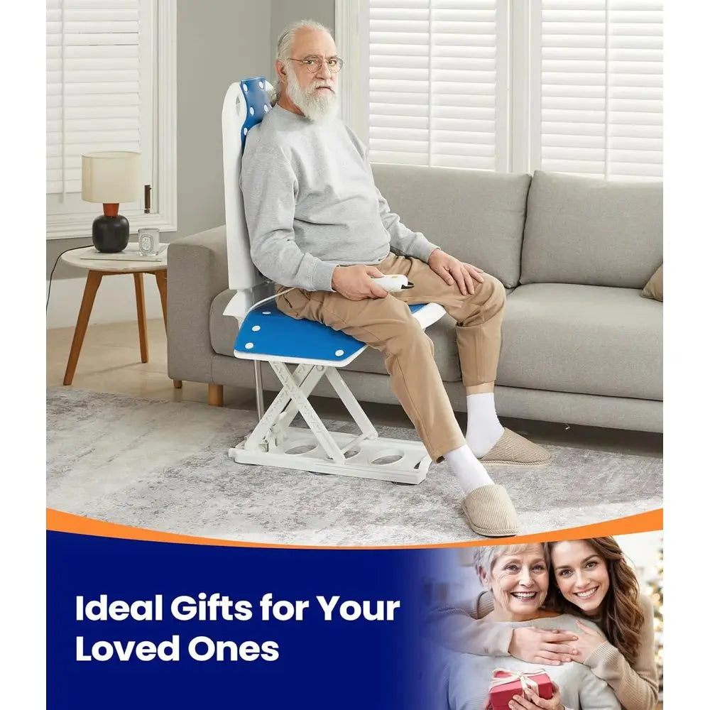 Electric Chair with Light, Stands Alone, Supports Up to 300 lbs, Ideal for Elderly or Disabled, Model JC35M3