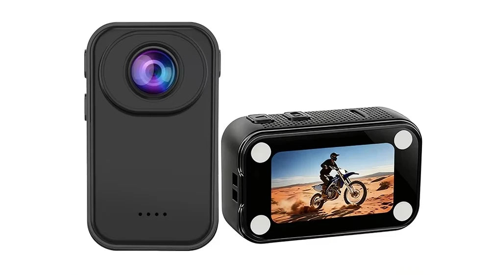 2K 30FPS Magnetic Thumb Camera Vlog Camera 1.47inch HD Display With Kit Student Pet Photo Video Outdoor Action Camera Dashcam