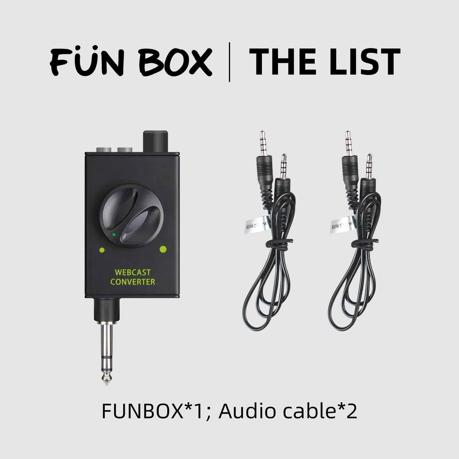 DJ Console Mixer Live Streaming Adapter ,Output Devices Supports Smartphones, Laptops, PC etc for Conversation,Karaoke,Recording