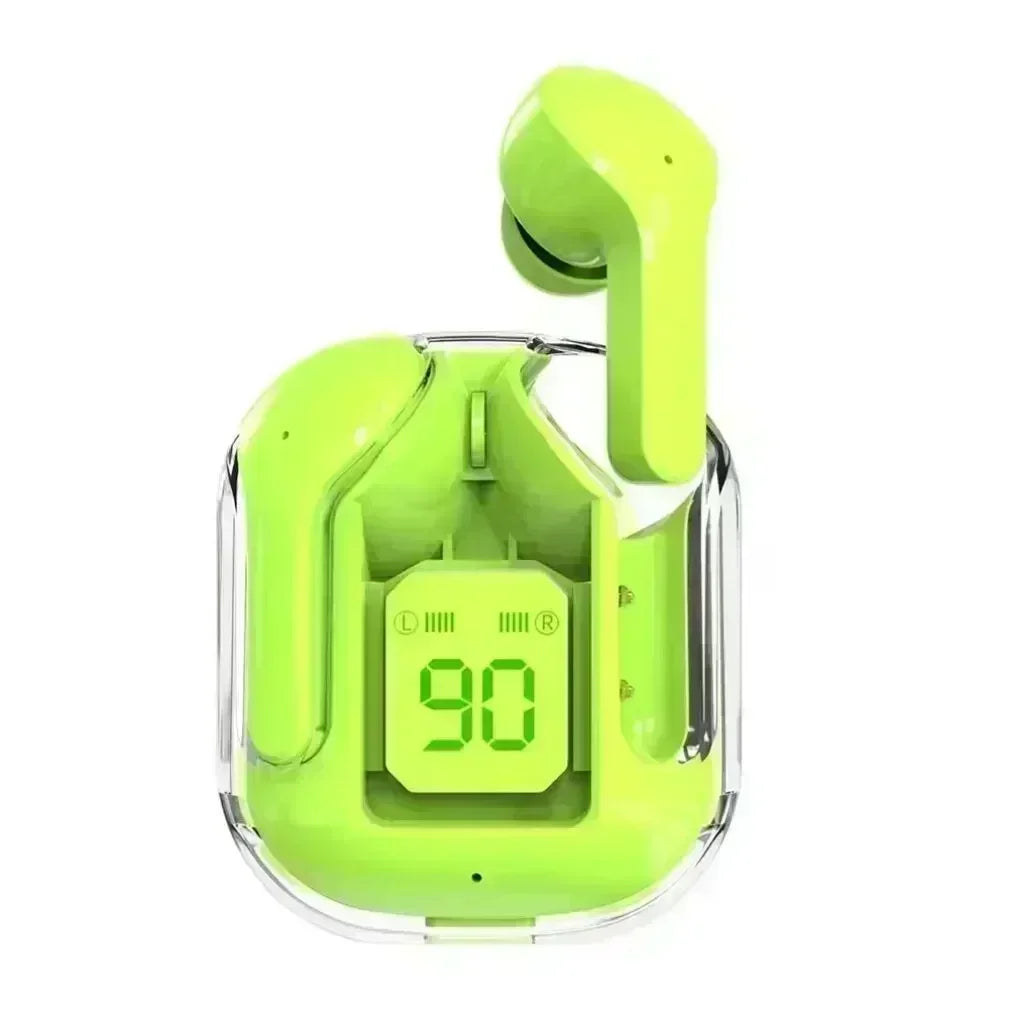 TWS LED 150mAh Power Digital Display Headset Wireless Headphones Power Digital Display Stereo Sound Earphones for Smartphones