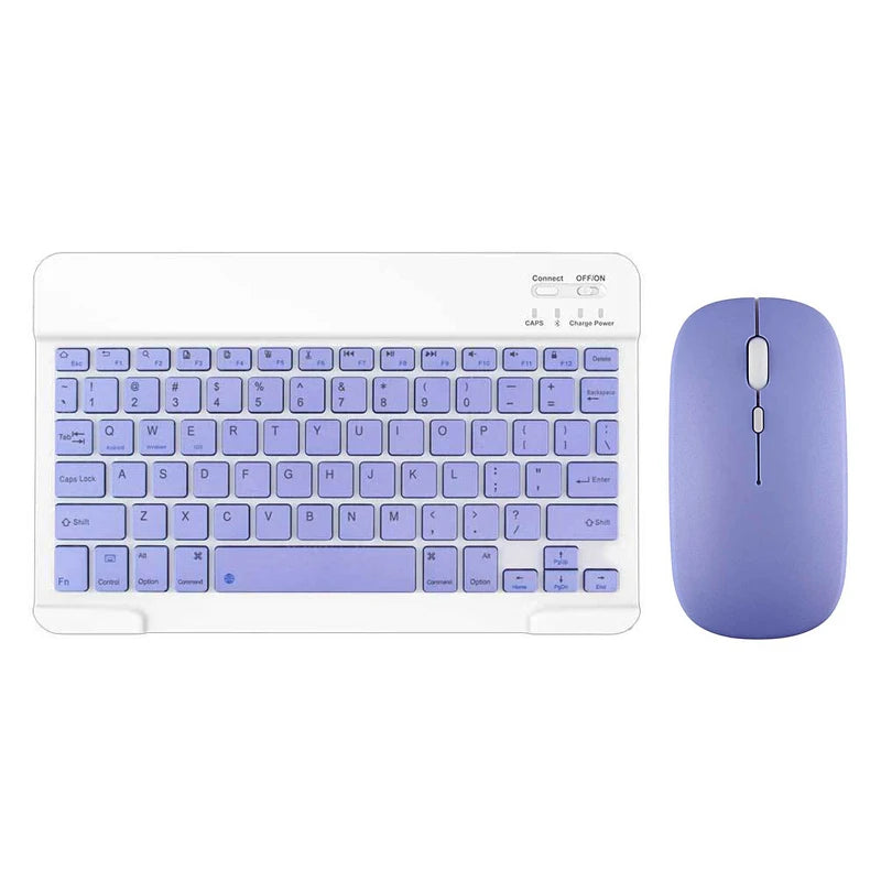 Mini Bluetooth Keyboard Mouse Wireless for Android IOS Windows IPad Lenovo Samsung Huawei Tablet Phone Keyboard Kit Mice Sets