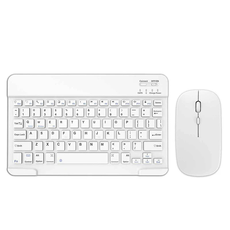 Mini Bluetooth Keyboard Mouse Wireless for Android IOS Windows IPad Lenovo Samsung Huawei Tablet Phone Keyboard Kit Mice Sets