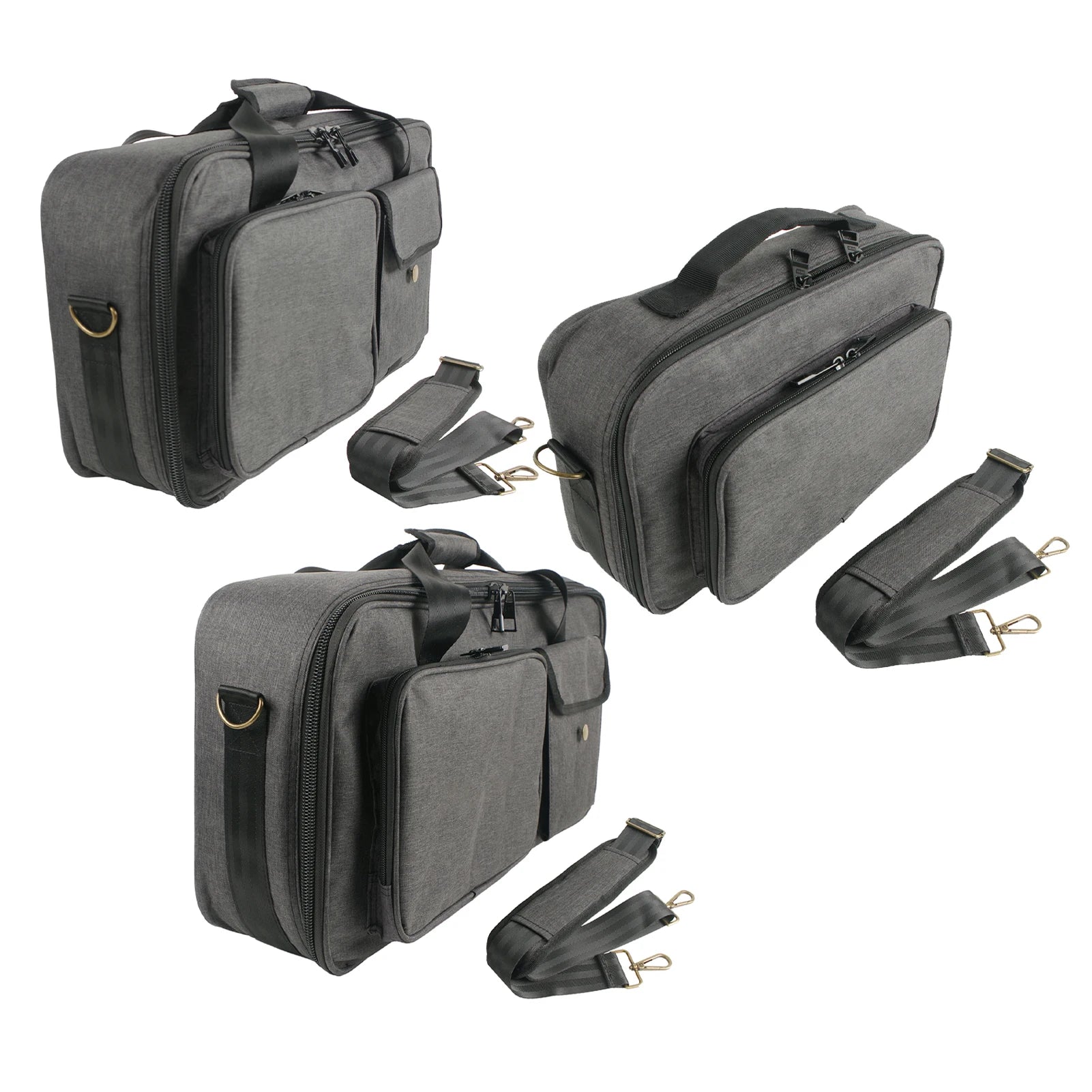 Portable Multi-effects Bag Professional Effects Shoulder Bag Handbag DJ Controller Bag with Shoulder Strap Carry Handle