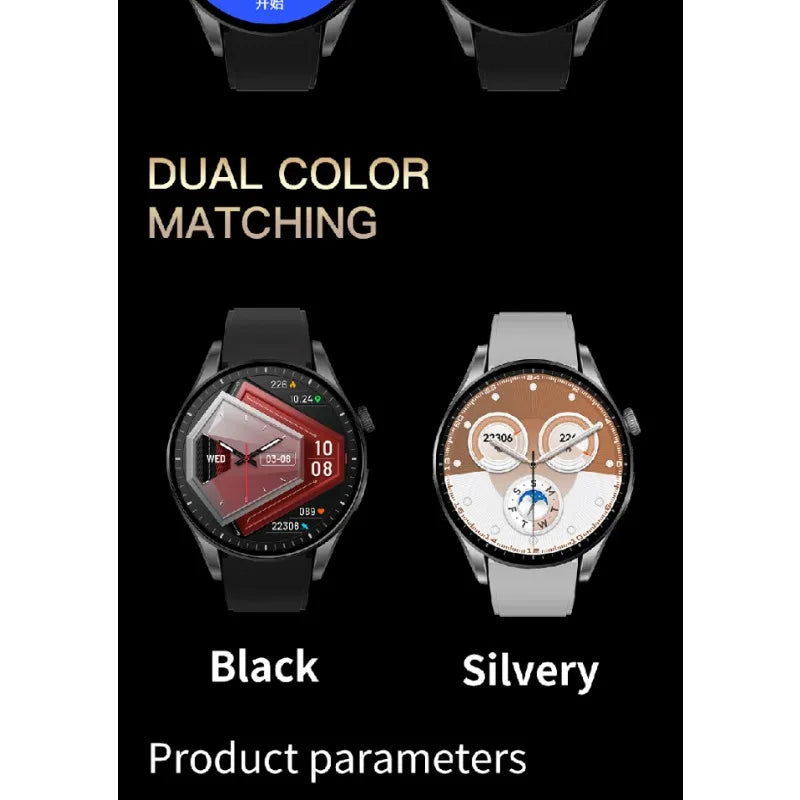 BW16 New SIM Card Smart Watch 1.5 inch Bluetooth Call Camera Waterproof Music Heart Rate Multi-Sports Modes Smartwatch men women