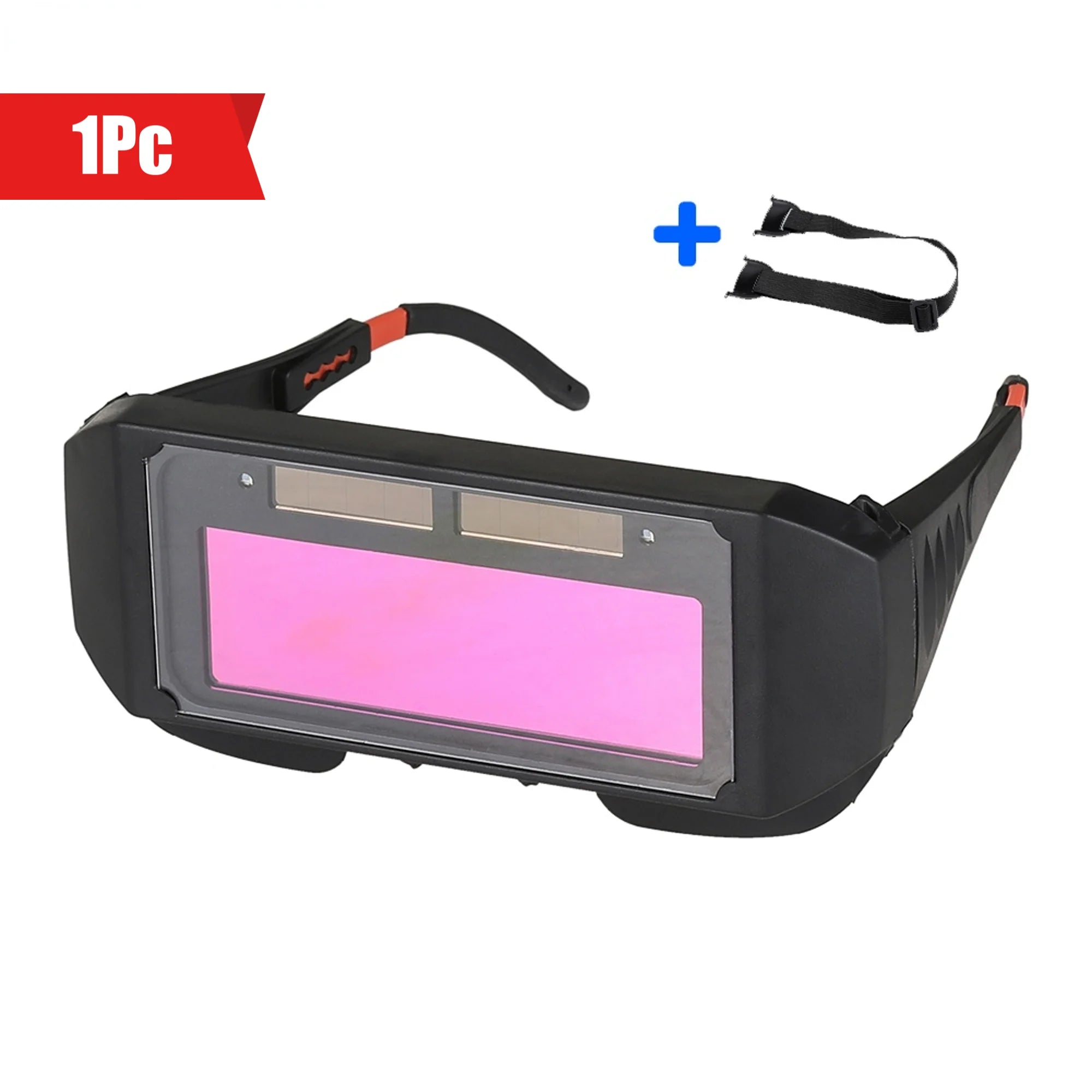1pc Auto Darkening Welding Goggle Glasses - Advanced Automatic Light Change Technology for Enhanced Eyes Protection