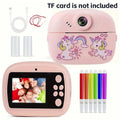 Thermal Paper Printing Camera Photo Camera for Kids Photographic Cameras Photocamera Portable Thermal Printer Tool for Children