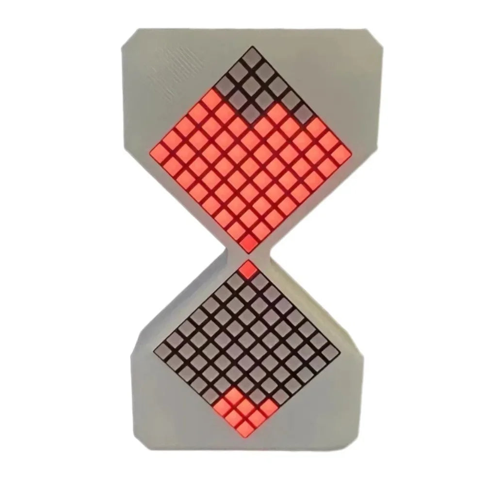 Cyber Style LED Electronic Hourglass 1-30 Min Timer with Gravity Sensing DIY Digital Sand Clock Technology Sense Home Decoration