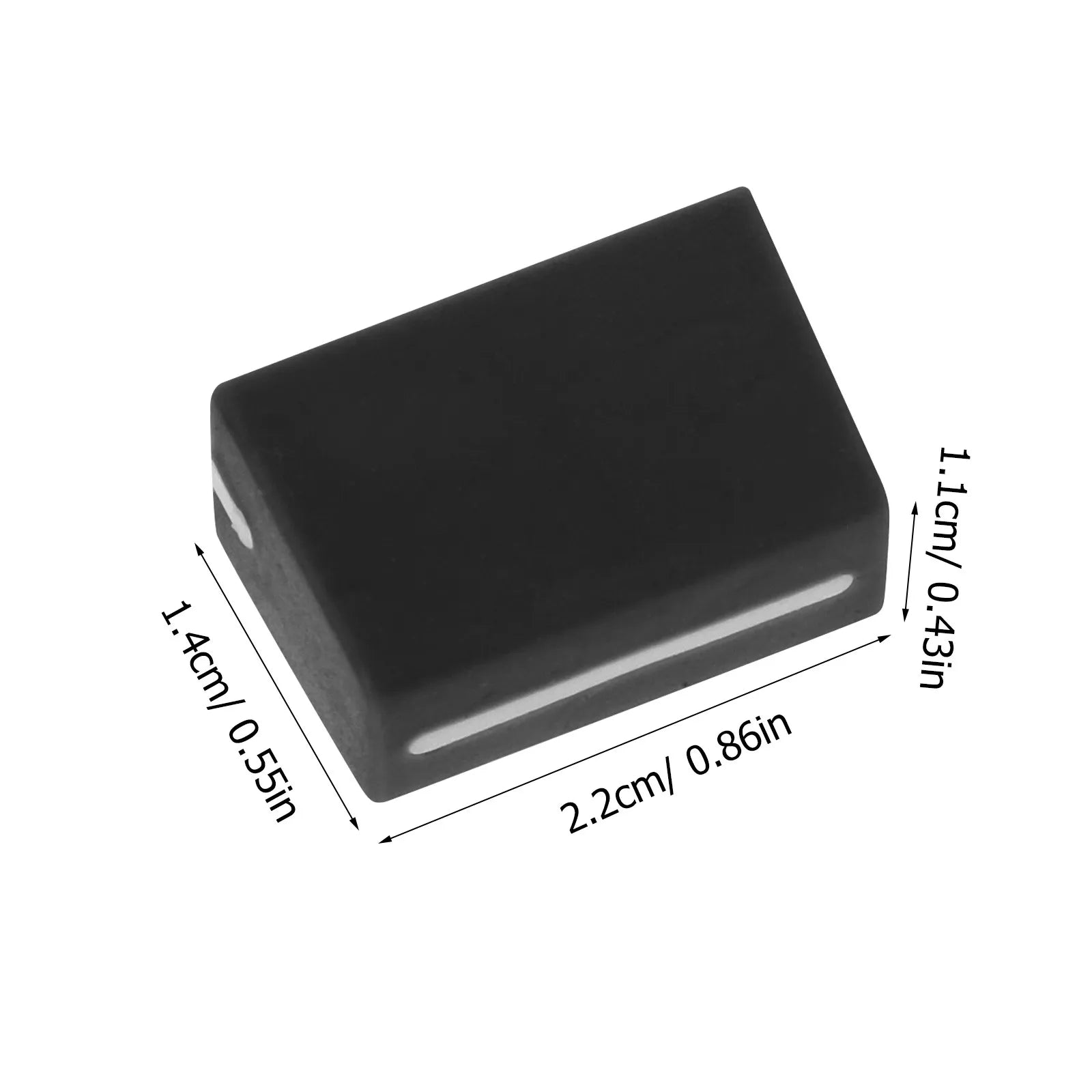 5Pcs Adjusting Fader Caps High Quality Slider Caps for Dj Equipment Mixing Console Audio Control Knobs Mixer Slider Mat
