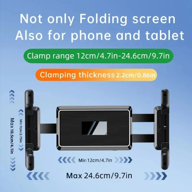 Car Tablet Holder Suction Cup Stand for iPhone Samsung iPad Pro Air 4-13'' Galaxy Tab MatePad Dashboard Cellphone Bracket Mount