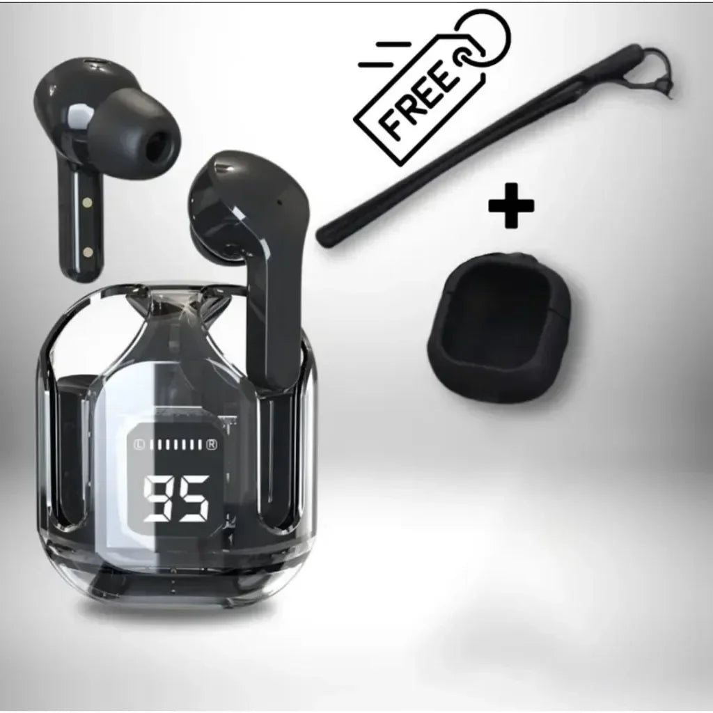 T2 Wireless Mini Earbuds LED Power Digital Display TWS Headset Stereo Sound Bluetooth-compatible 5.3 for iPone Xiaomi Lenovo