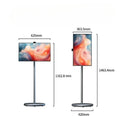 27 32 Inch Gray 6Gb+128Gb Tablet Pc On Wheels Movable Charging Lcd Display Built In  Speaker Android 13 Mobile Smart Tv