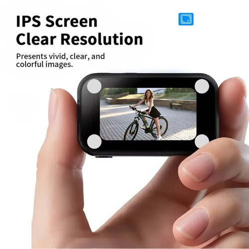 2K 30FPS Magnetic Thumb Camera Vlog Camera 1.47inch HD Display With Kit Student Pet Photo Video Outdoor Action Camera Dashcam