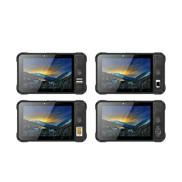 Chainway P80 8 inches Android tablet face scanner NFC/HF/UHF industrial tablet pc rfid reader tablet