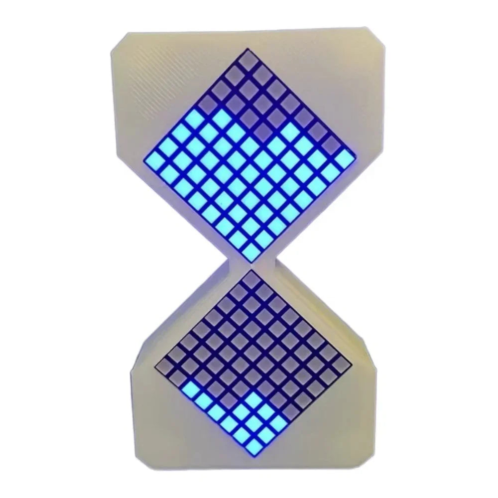 Cyber Style LED Electronic Hourglass 1-30 Min Timer with Gravity Sensing DIY Digital Sand Clock Technology Sense Home Decoration