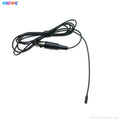 Black TL48 Very Mini Clip-On Lapel Microphone For Shure Sennheiser AKG Wireless Pock BeltPack System