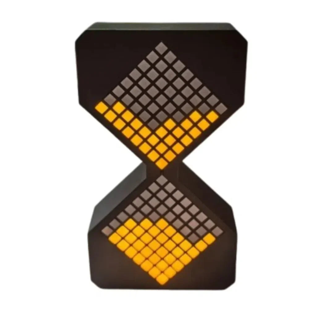 Cyber Style LED Electronic Hourglass 1-30 Min Timer with Gravity Sensing DIY Digital Sand Clock Technology Sense Home Decoration
