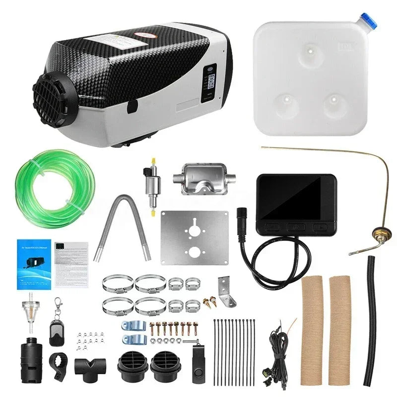 5-8KW Car Heater Diesel Air Heater 24V Uiniversal Remote Control Truck Boat Bus RV Trailer Air Diesel Parking Heater