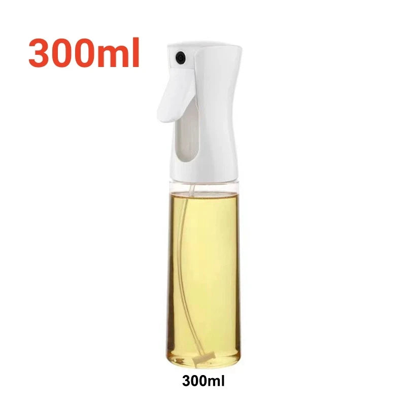 200/300/500ml Oil Spray Bottle BBQ Cooking Olive Oil Sprayer Plastic Baking Oil Spray Empty Bottle Vinegar Bottle Or  Oil brush