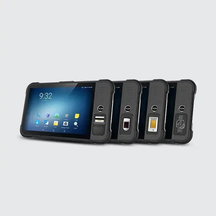 Chainway P80 8 inches Android tablet face scanner NFC/HF/UHF industrial tablet pc rfid reader tablet