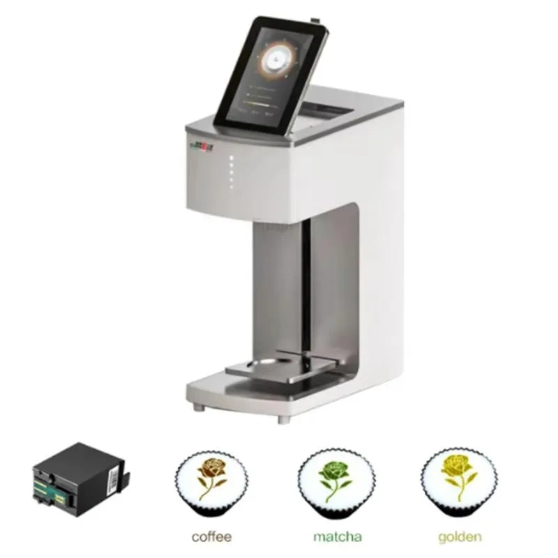 EB-FM1 Evebot Coffee Printer Fantasia Beverage/Food Espresso Cappuccino Biscuit Macaroon Cake Toast Printing Machine WIFI Camera