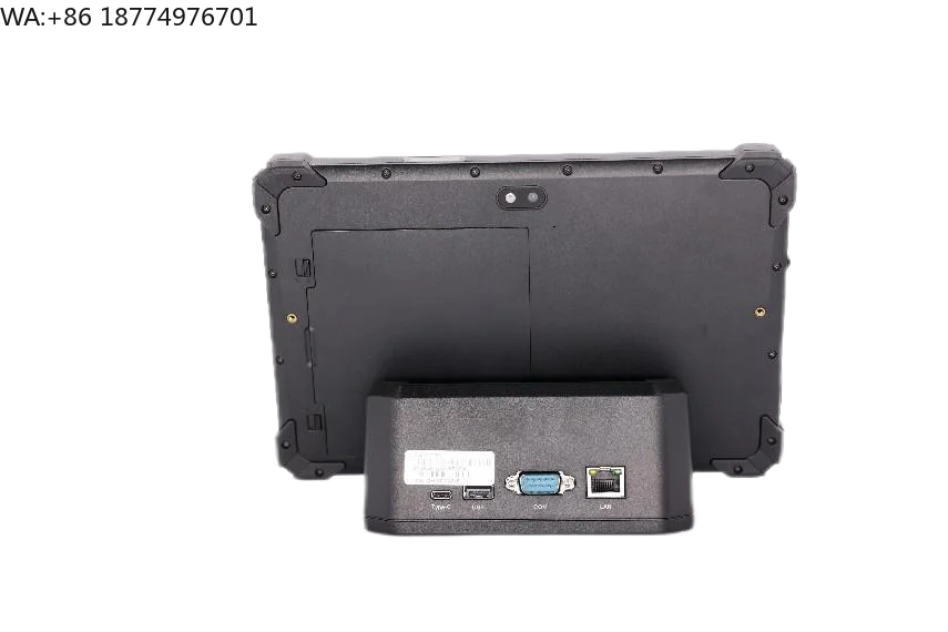 Rugged Android Tablet EM-T19, 10.1" GMS Certified Device, IP65 Waterproof with NFC, Barcode, GPS, 8GB RAM, 128GB ROM, 9500mAh