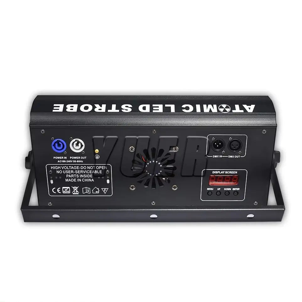 YUER 200W LED 48+8 RGB + White Strobe Washing Effect Stage Lighting Party Dj Disco Indoor Club Bar Strobe Lights DMX Control