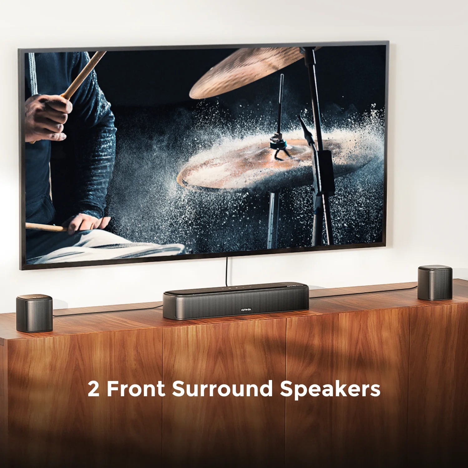 ULTIMEA 350W 7.1 Soundbar for TV with Dolby Atmos,Home Theater Technology Bluetooth Speakers with Subwoofer&4 Surround Speakers
