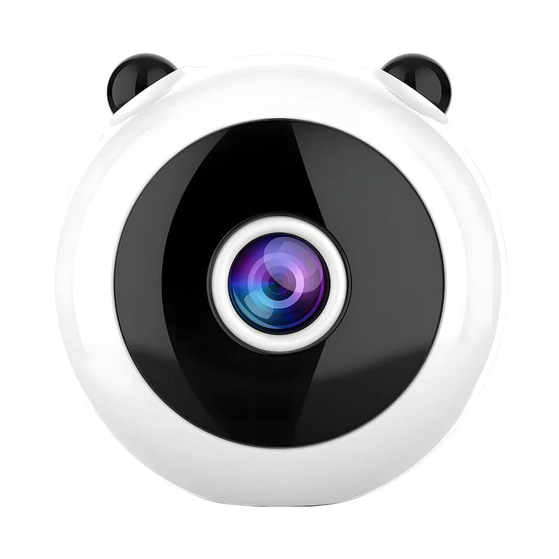 Lenovo Mini Camera Home WiFi Wireless Remote Smart Security Monitor with HD Night Vision No Plug Required Camera