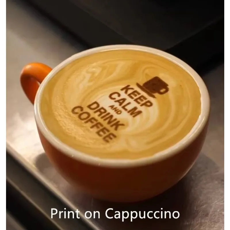 EB-FM1 Evebot Coffee Printer Fantasia Beverage/Food Espresso Cappuccino Biscuit Macaroon Cake Toast Printing Machine WIFI Camera