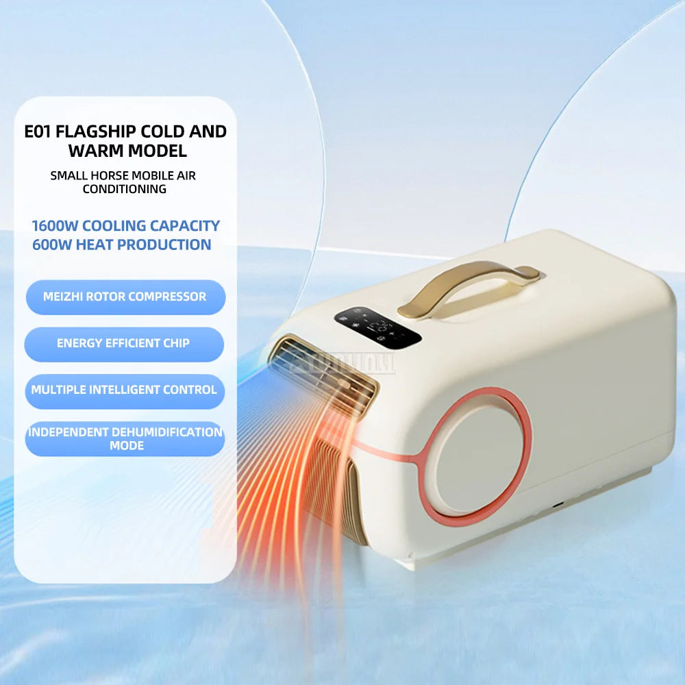 Portable Aire Acondicionados Klimatyzator Pequeño Mobile Outdoor Low Consumption Air Conditioner Condizionatori D'aria