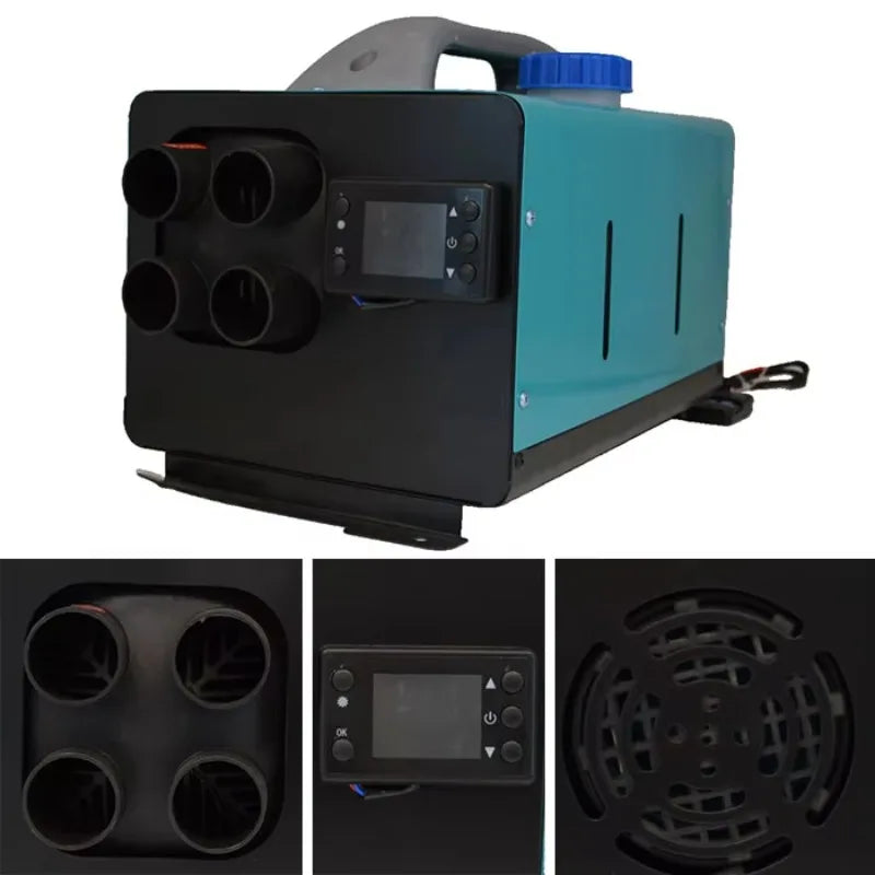 Premium 12V Diesel Parking Heater Accessories, Heavy-Duty Air Heater with Safety Certification for Indoor/Outdoor Truck Use