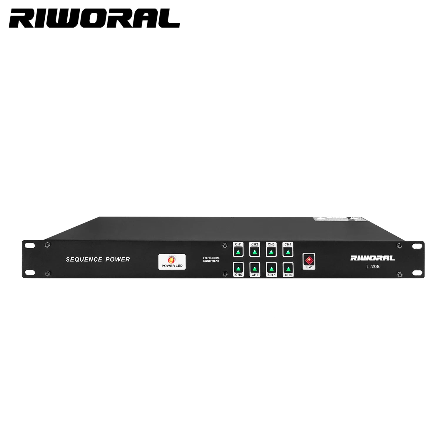 2026 L-208 Hot Selling Professional Audio Karaoke Audio System AS-01 8+2 Channel Power Sequence DJ Controller