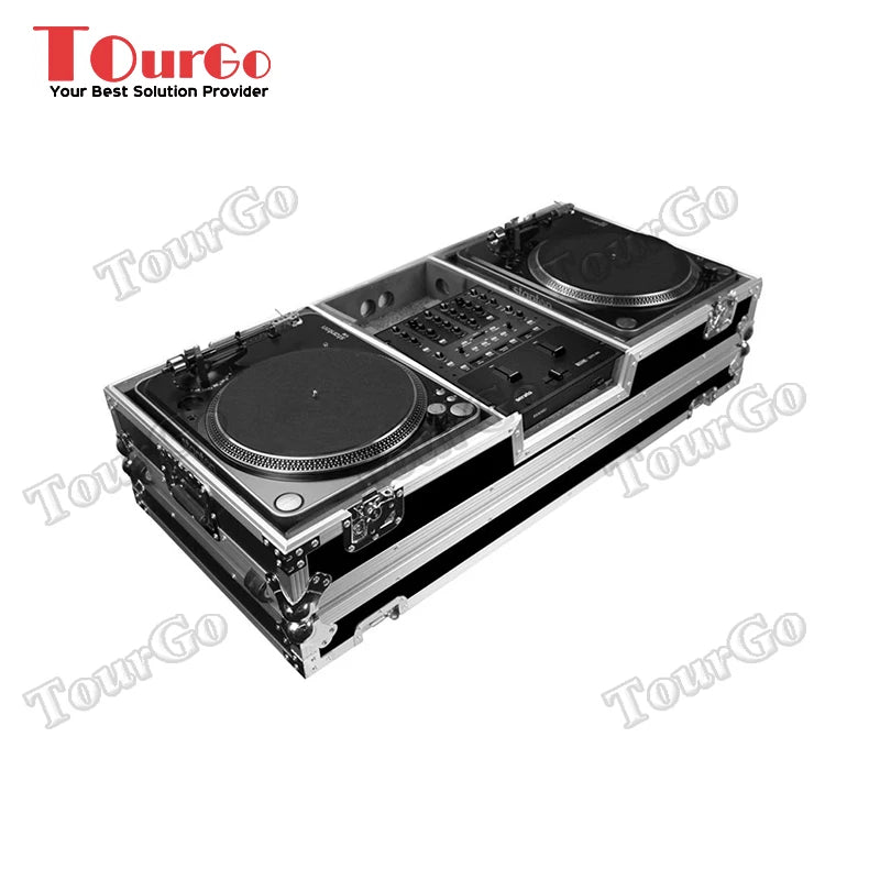 Tourgo Wholesale High Quality Aluminum DJ Controller Flight Case for Reloop Terminal Mix 4 Serato Midi Controller