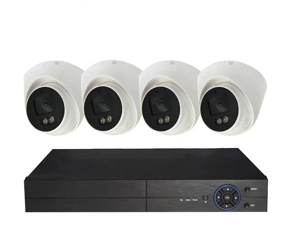 H.265 2MP TUYA Smart Video Security CCTV Network Camera 1080P HD Set System 8CH Camara De Seguridad POE NVR Kit
