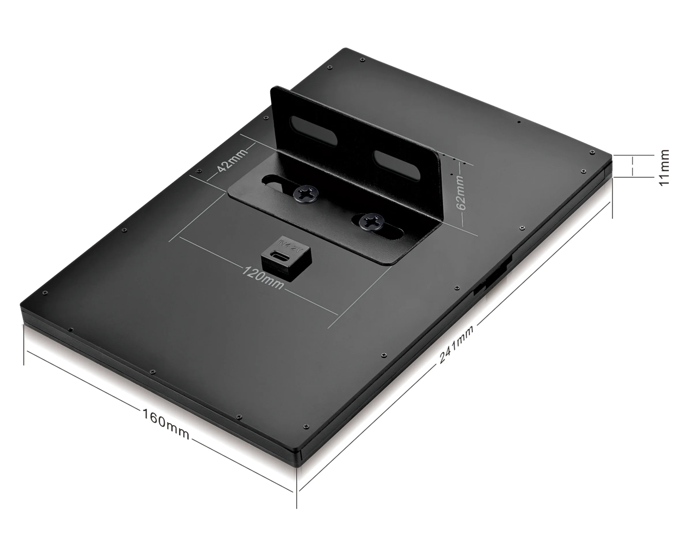 10.1-Inch LCD Touchscreen FYD-07C Digital Signage, Android 13 Tablet with Mounting Plate for Retail Promotion