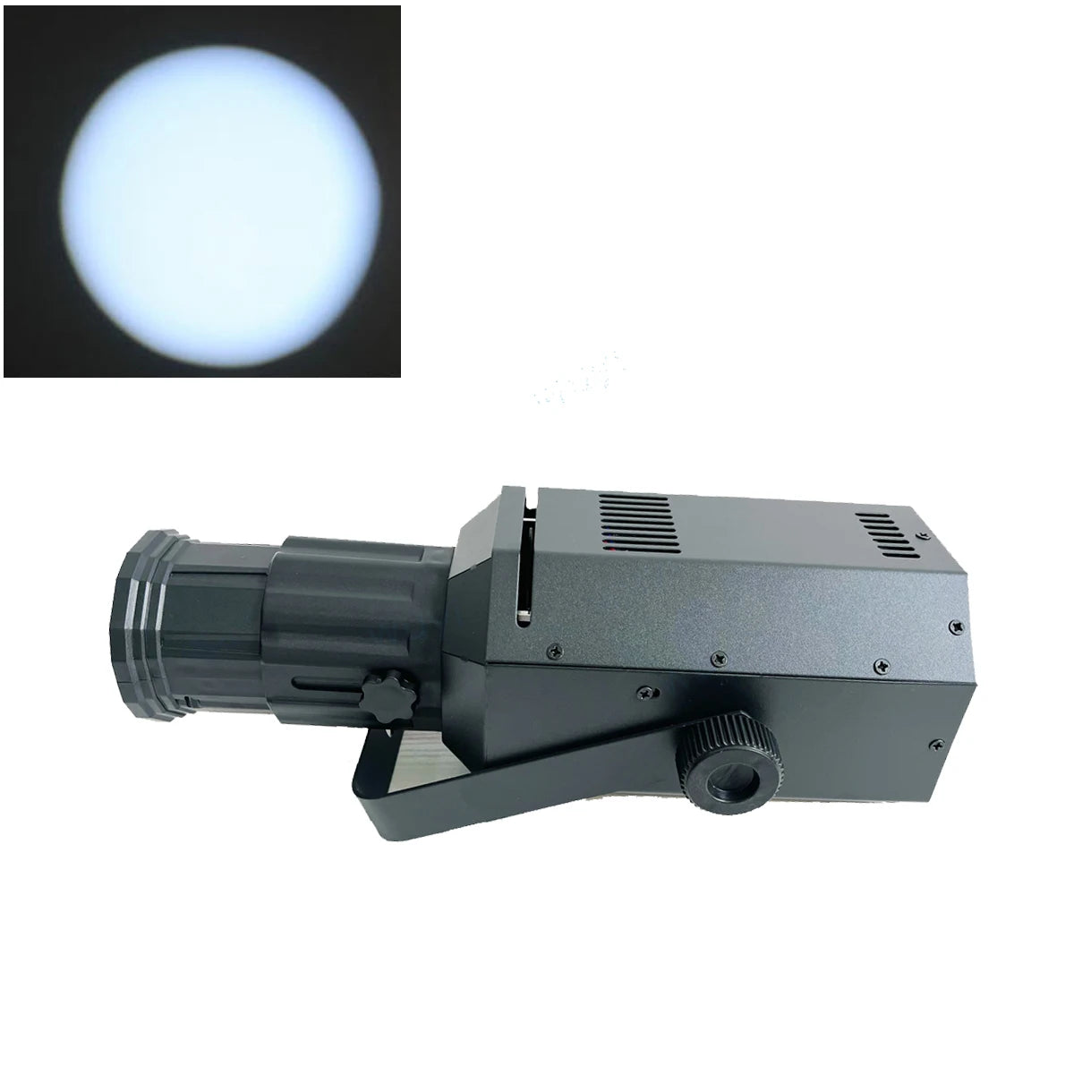 DMX512 and Manual Control LED Follow Ellipsoidals Profile Spot Light Focus Zoom Projector for Theater Exhibition Studio Show
