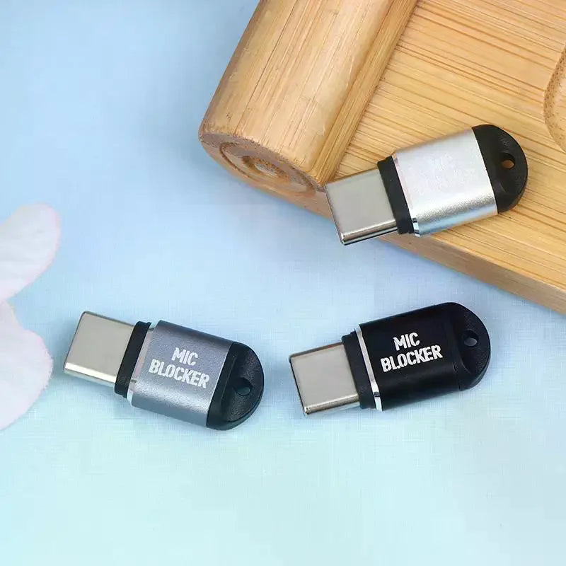 Microphone Lock USB C MIC Blockers Privacy Protector Works With Any USB C Devices Laptops, Smartphones, Tablets