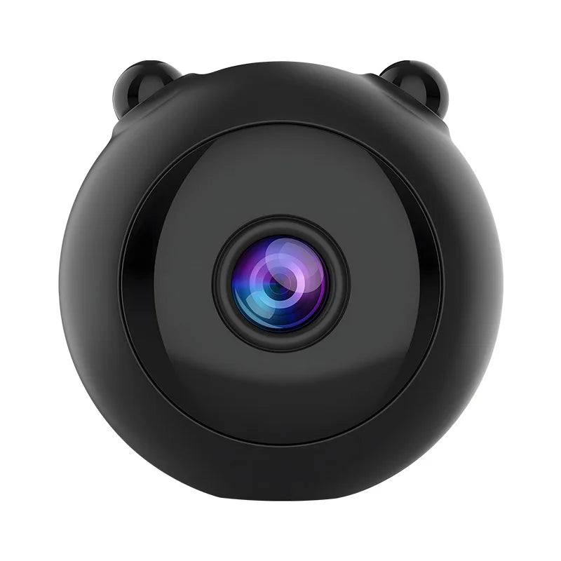Lenovo Mini Camera Home WiFi Wireless Remote Smart Security Monitor with HD Night Vision No Plug Required Camera