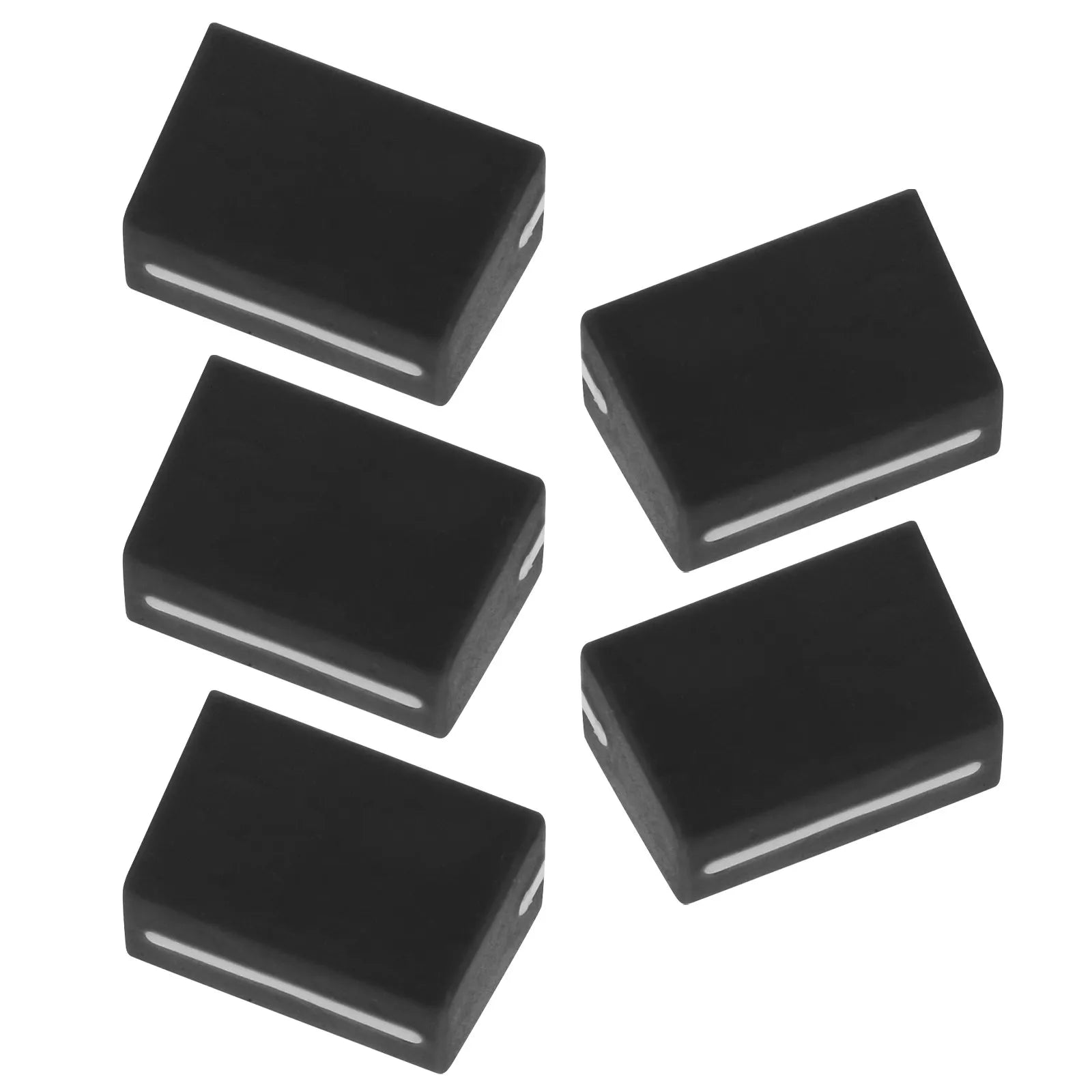 5Pcs Adjusting Fader Caps High Quality Slider Caps for Dj Equipment Mixing Console Audio Control Knobs Mixer Slider Mat