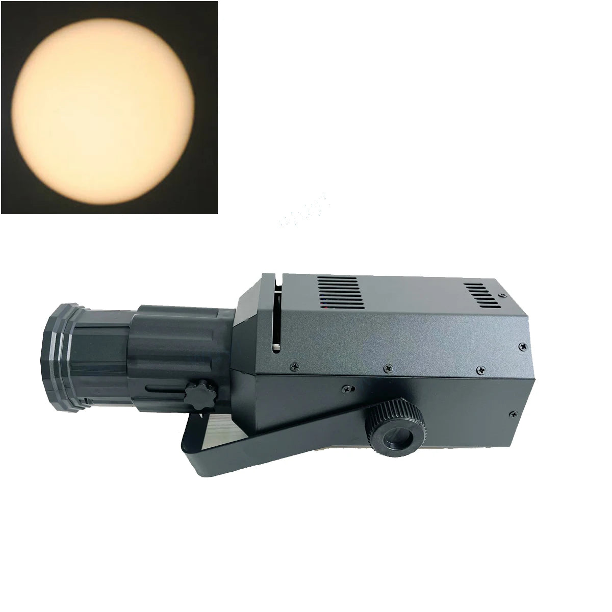 DMX512 and Manual Control LED Follow Ellipsoidals Profile Spot Light Focus Zoom Projector for Theater Exhibition Studio Show