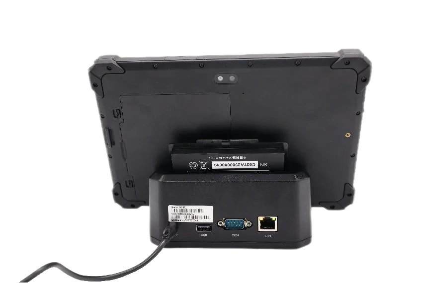 Rugged Android Tablet EM-T19, 10.1" GMS Certified Device, IP65 Waterproof with NFC, Barcode, GPS, 8GB RAM, 128GB ROM, 9500mAh