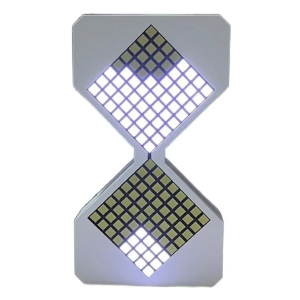 Cyber Style LED Electronic Hourglass 1-30 Min Timer with Gravity Sensing DIY Digital Sand Clock Technology Sense Home Decoration