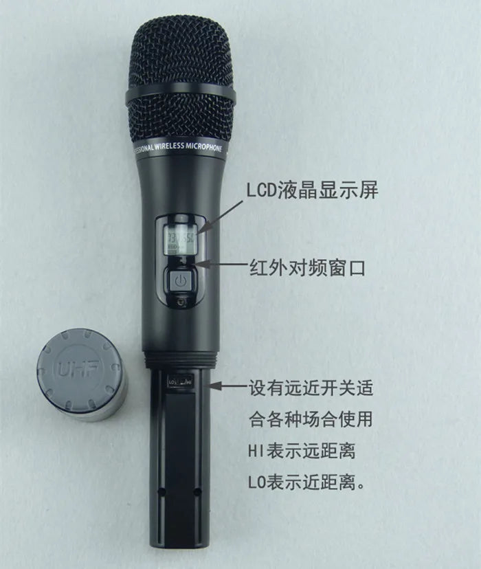 handhold wireless Cordless microphone