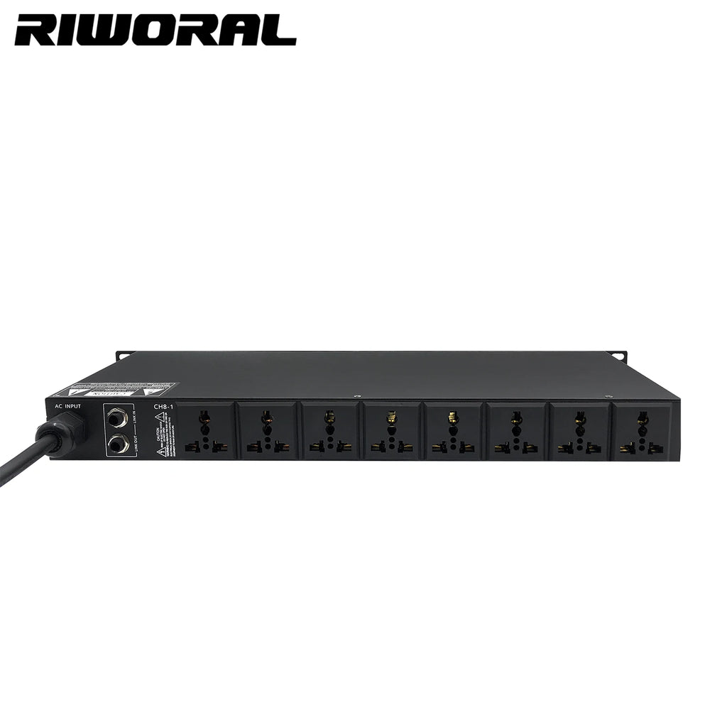 2026 L-208 Hot Selling Professional Audio Karaoke Audio System AS-01 8+2 Channel Power Sequence DJ Controller