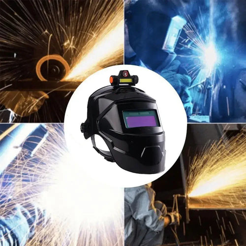 2025 New Auto Darkening Welding Helmet for Arc MIG TIG Cutting, Solar Power Large Lens Grinding Mask with True Color Technology