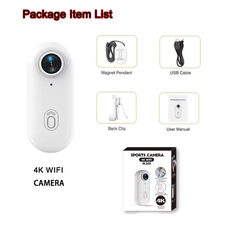 Sports Camera 4K FHD 1080P Outdoor In Helmet Motorcycle Bike Sport Mini Filming Bicycle Action Body Cam And Video Recording