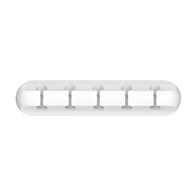 Silicone USB Cable Organizer Desk Tidy with Clips Charging Cable Winder Mouse Earphone Accessory Holder Neatness Organization