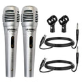 5 CORE Microphone Dynamic Vocal Handheld Mic Cardioid Unidirectional Microfono w On Off Switch + XLR Audio Cable for Singing